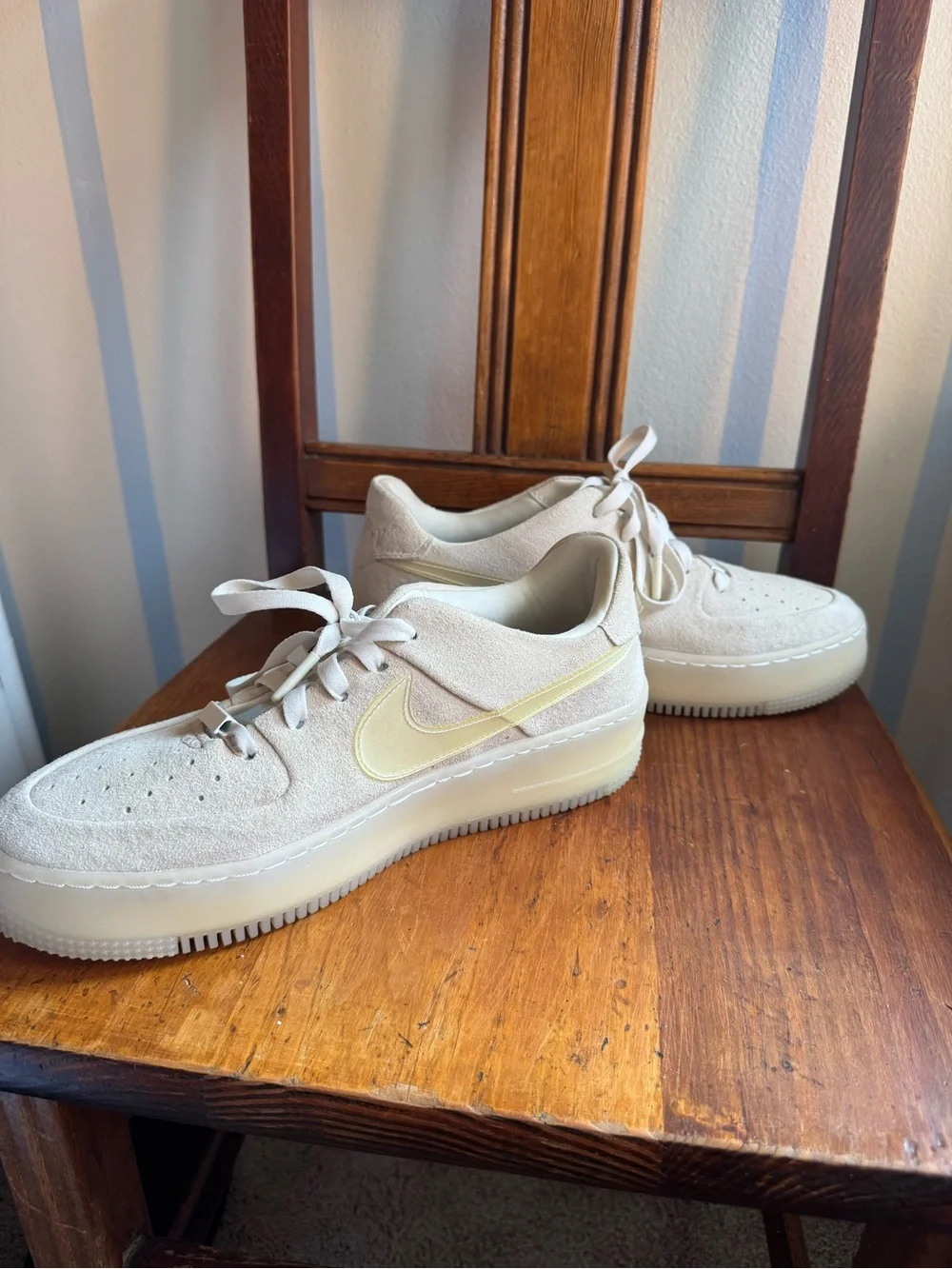 Nike Air Force 1 Sneakers with Gum Sole